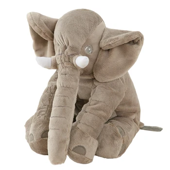 1 buc 40/60cm Moda Animal Copil Elefant Stil Papusa Elefant de Pluș Pernă de Pluș Jucărie pentru Copii Copii, Cameră de Pat Perna de Dormit
