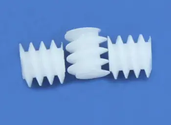 10buc/lot 6*6 alineatul(1A) Worm Turbină cu reductor de BRICOLAJ din Plastic Potrivite pentru Model de Jucărie Piese De 0,5 Modulul