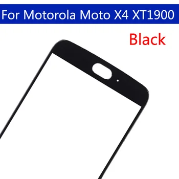 10buc\mulțime Touchscreen Pentru Motorola Moto X4 XT1900 Atingeți Ecranul de pe Panoul Frontal Lentile de Sticlă LCD Exterior de Sticlă Pentru Moto X (4th gen) 5.2