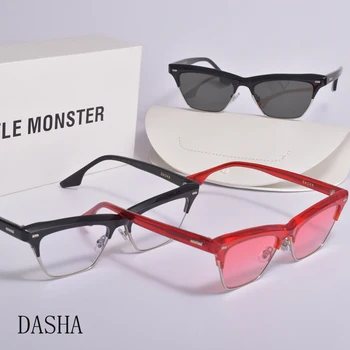 2021 Noua moda ochi de Pisică Femei bărbați Acetat Polarizat ochelari de Soare Blând DASHA ochelari baza de Prescriptie medicala cadru MONSTRU pentru femei barbati