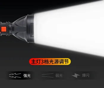 30000Lumens ȘTIULETE de Led Lanterna cu Rază Lungă Lanterna Cu Baterie Built-in USB cu Lanterna Lanterna Lanterna 4 ModesWork Lumina