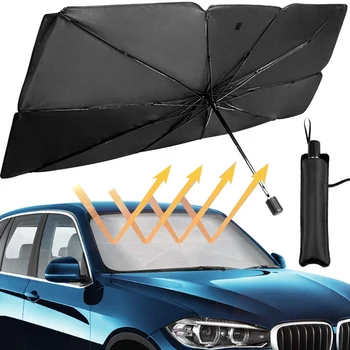 BMW speciale pliabil masina parbriz parasolar umbrelă umbrelă de soare capac de izolare termică a ferestrei din față protecție internă