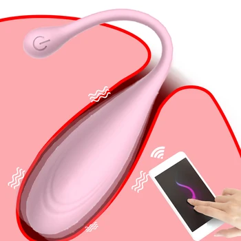Chilotei Vibrator APP Bluetooth de la Distanță fără Fir de Control Vibrator Ou Portabil Dildo Vibrator punctul G Masturbari jucarii Sexuale pentru Femei