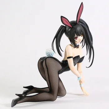 Data Live Tokisaki Kurumi Bunny Girl Anime Figura Model Desktop Ornamente din PVC Jucărie pentru Colectie