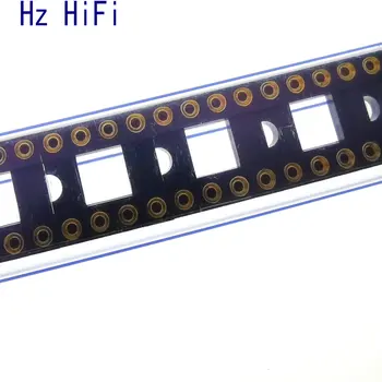 De înaltă calitate DIP-8 placat cu Aur Gaură Rotundă 8PINI 2.54 MM Conector