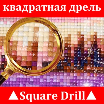 DIY 5D Diamant Pictura Violet Catel Cusatura Cruce Mozaic de diamante broderie Manual Modele Stras picturi