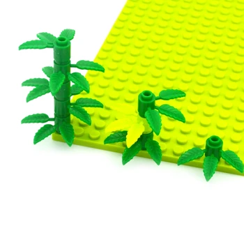 DIY Blocuri Plante de Bambus și Frunze de Copac Dimensiune de Învățământ Compatibil Cu Marca, Jucării din Plastic, Pentru Copii Cifrele Cărămizi
