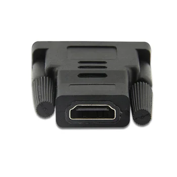 DVI tata la HDMI compatibil feminin adaptor DVI (24 + 5) la HDMI compatibil cu conector