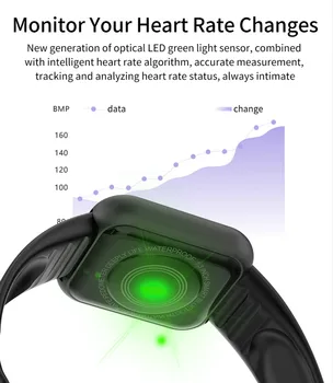 En-gros ceas Inteligent Femei Bărbați Bluetooth Smart Band Heart Rate Monitor Tensiunii Arteriale Tracker de Fitness Brățară Pentru Android IOS