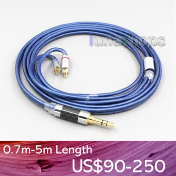LN006798 de Înaltă Definiție 99% Argint Pur Casti Cablu Pentru 0.78 0.77 mm mm BA Personalizate Westone W4r UM3X UM3RC JH13 Mare Pas
