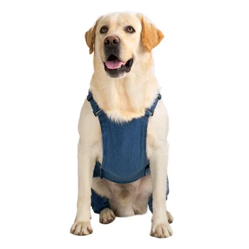 Mare Câine Haine Salopeta Salopete Câine Mare De Îmbrăcăminte Salopetă Bulldog Francez Shiba Inu Husky, Labrador Golden Retriever Costum