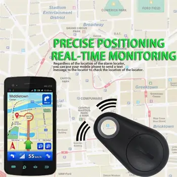 Mini Anti Alarmă Pierdut Portofelul KeyFinder Etichetă Inteligentă Bluetooth Tracer GPS Locator Breloc Câine de Companie Copil iTag Tracker Key Finder