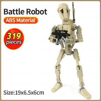 MOC Spațiu Serie de Războaie Adune Cifrele de Acțiune de Luptă Robot, Roboti Model Blocuri Caramizi Copii DIY Jucarii pentru copii de Cadou de Crăciun