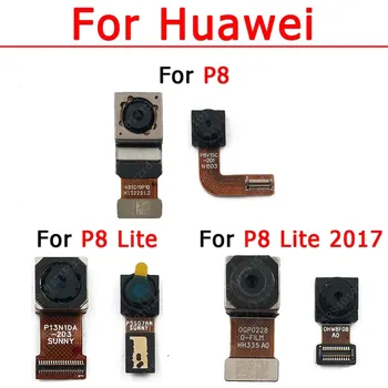 Originale Fata Spate Camera Pentru Huawei P8 Lite P8Lite 2017 Spate Mici Selfie Spate Frontală Cu Care Se Confruntă Camera Modulul De Piese De Schimb