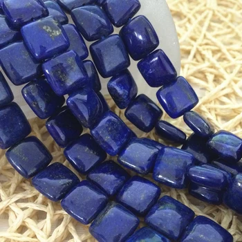 Piatra naturala Lapis lazuli 12mm forma patrata margele pentru a face bijuterii se potrivesc diy colier bratari farmecul margele vrac 15inch B596