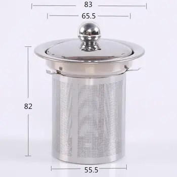 Reutilizabile Filtru de Ceai Infuzor din Oțel Inoxidabil Plasă Filtru Drinkware Teaware oală de Ceai Accesorii pentru fabricarea Berii Înmuiere Ceai Vrac