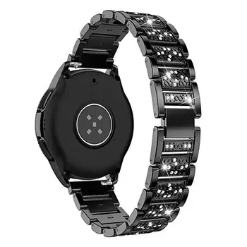 SEURE din Oțel Inoxidabil cu Diamante Trupa Costum Pentru Samsung Galaxy Watch 46/42 Huawei GT 2 Watchband 20MM 20MM Femei Moda Brățară