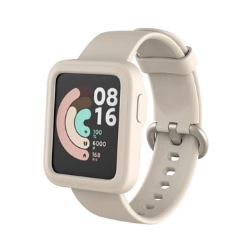 Smartwatch TPU Moale Plin Edge Protector Caz Shell Cadru Bara de protecție de Protecție Acoperă Pentru Xiaomi Mi Watch Lite / Redmi Ceas Inteligent